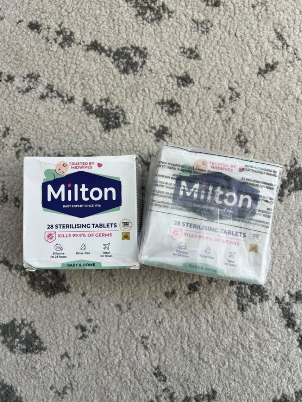 Milton Sterilizing Tablets